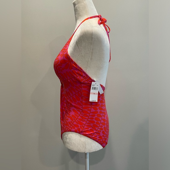 NWT Trina Turk Trellis Plunge One Piece Swimsuit - Picture 7 of 13